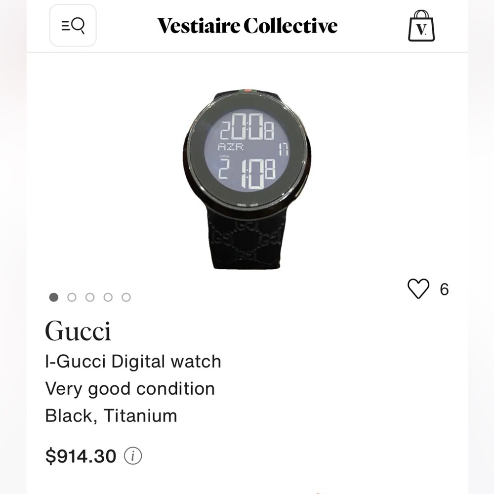 Gucci smart watch